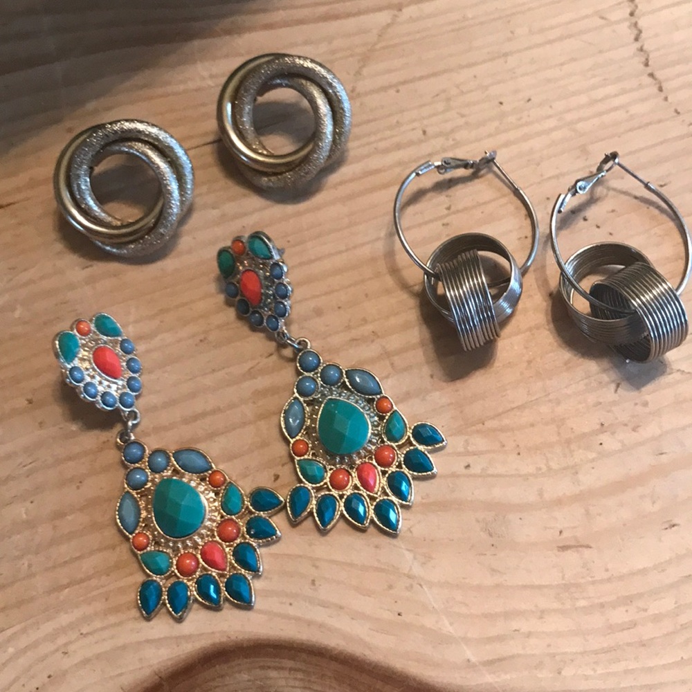 Statement earrings bundle!